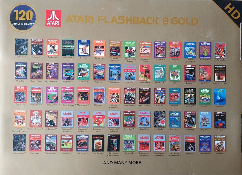 Atari Flashback 8 Gold HD in Wassenberg