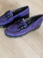 Loafers von Paul Green in Lila Düsseldorf - Flingern Nord Vorschau