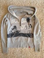 Sweatjacke grau mit Print von edc by Esprit Bayern - Geiselhöring Vorschau