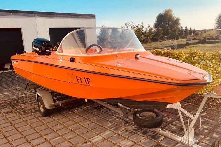 Sportboot Motorboot Hellwig Triton 60 PS Mercury in Templin