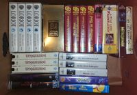 34 VHS VIDEOS BEATLES STAR WARS HEINZ ERHARD POKÉMON MISS MARPLE Thüringen - Georgenthal Vorschau