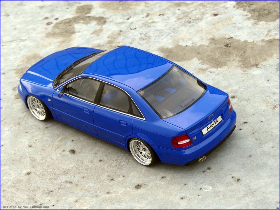 1:18 Audi A4 B5 S4 Limousine - Modell-Tuning-Umbau 