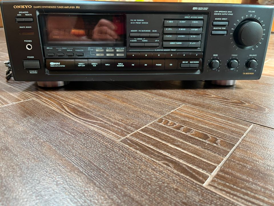 Onkyo Stereo-Verstärker TX-9031RDS mit Fernbedienung in Waltershausen