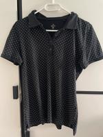 Schwarz weiß gepunktetes Poloshirt von C&A L 40 Bonn - Nordstadt  Vorschau