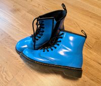 Doc Martens Schnürstiefel mit Reißverschluss Lackleder blau Kind Wandsbek - Hamburg Marienthal Vorschau