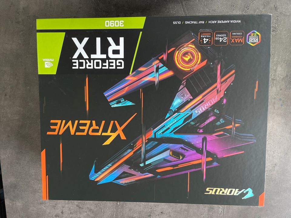 Grafikkarte Gigabyte Aorus Xtreme 24 Gb fast Neu in Dachau