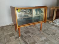 Minibar aus DDR Nachtschrank Schrank Licht Glas Antik Deko Sachsen-Anhalt - Sülzetal Vorschau