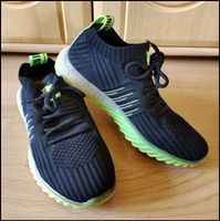 Warning Isecurd Sneaker - schwarz & neongrün - Stoff - Gr 39 Nordrhein-Westfalen - Mönchengladbach Vorschau