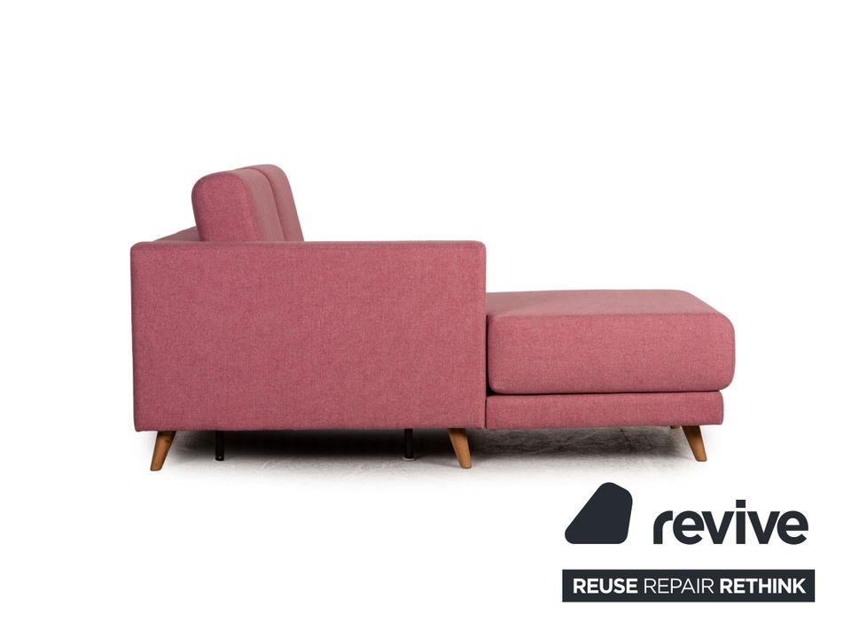 MYCS TYME Stoff Ecksofa Pink Sofa Couch Recamiere links in Köln
