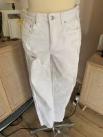 H&M Slim Boyfriend regular Waist W 26 weiß Nordrhein-Westfalen - Niederkassel Vorschau