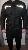 Motorradjacke XL schwarz von roleff racewear Niedersachsen - Bohmte Vorschau