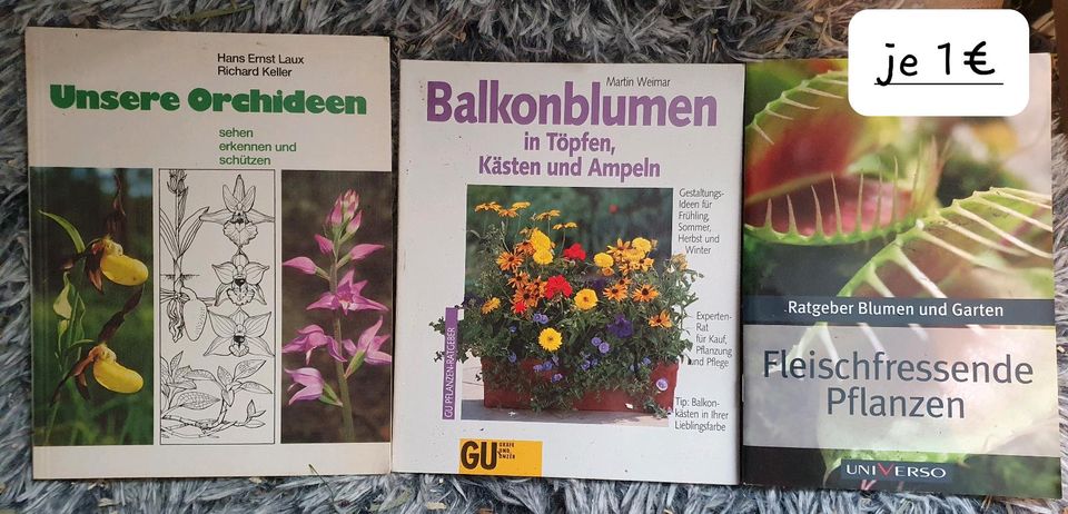 Verschiedene Pflanzen Bücher in Viersen