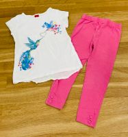 2-tlg. Set S.Oliver Shirt & Rosa Leggings „Kolibri“ 104/110 München - Bogenhausen Vorschau