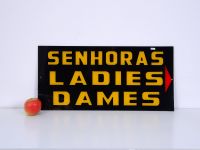 Schild Toiletten Senhoras Ladies Dames Madeira Vintage Bild Dresden - Dresden-Plauen Vorschau