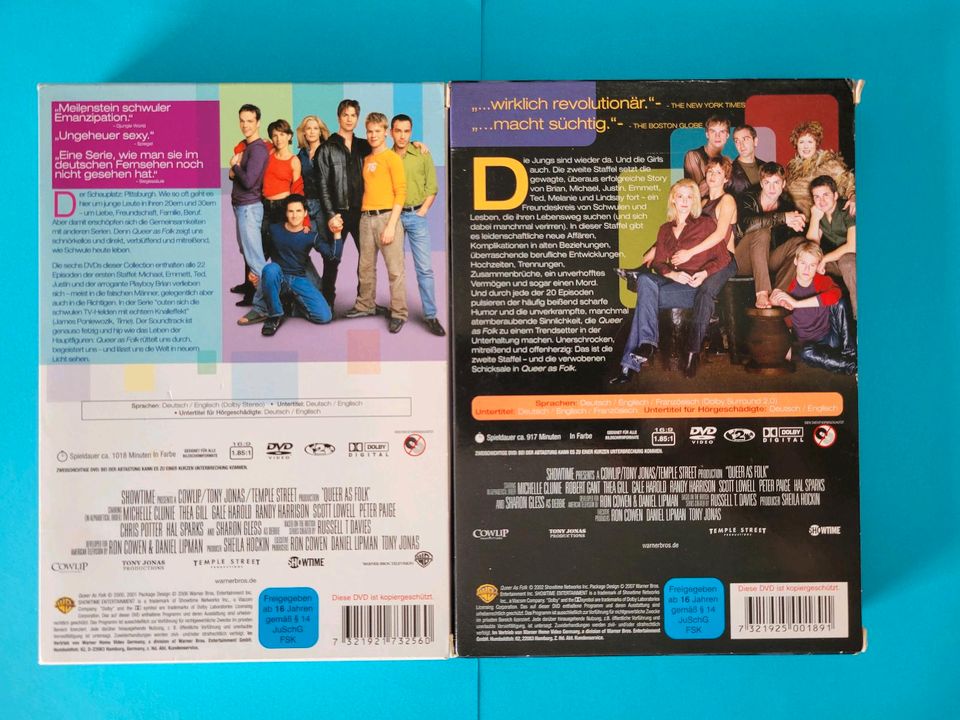 Queer as Folk ☆ Staffel / Season 1 + 2 ☆ 11 DVDs in Rheda-Wiedenbrück