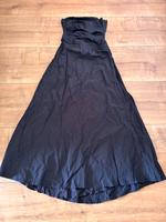 Abendkleid 38 M schwarz lang knitterlook Baden-Württemberg - Rastatt Vorschau