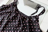 Yessica Top Bluse verstellbare Träger Alloverprint gepunktet pink Sachsen-Anhalt - Wolferstedt Vorschau