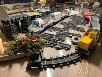 Playmobil Eisenbahn Güterzug Schiene Weiche Weihnachten Schleswig-Holstein - Ellerau  Vorschau