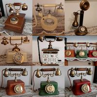 Alte Telefone,antik,Vintage deko Telefon,Messing/Holz Berlin - Lichtenberg Vorschau