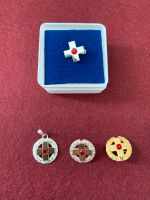 DRK Deutsches Rotes Kreuz, Schmuck, Stecknadel, Silber, Gold, Niedersachsen - Wolfenbüttel Vorschau