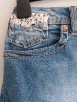 Neuwertiger Street One Damen Jeans Rock 36 Spitze Denim blau Skir Niedersachsen - Adendorf Vorschau