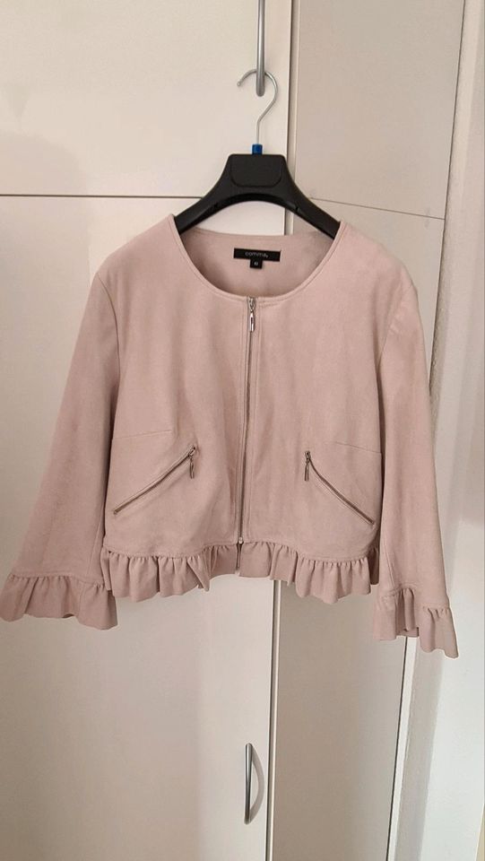 Lederjacke beige Größe 42 in Berlin