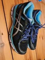 Asics gel kayano 22 Laufschuhe Sportschuhe schwarz turkis lila Mitte - Wedding Vorschau