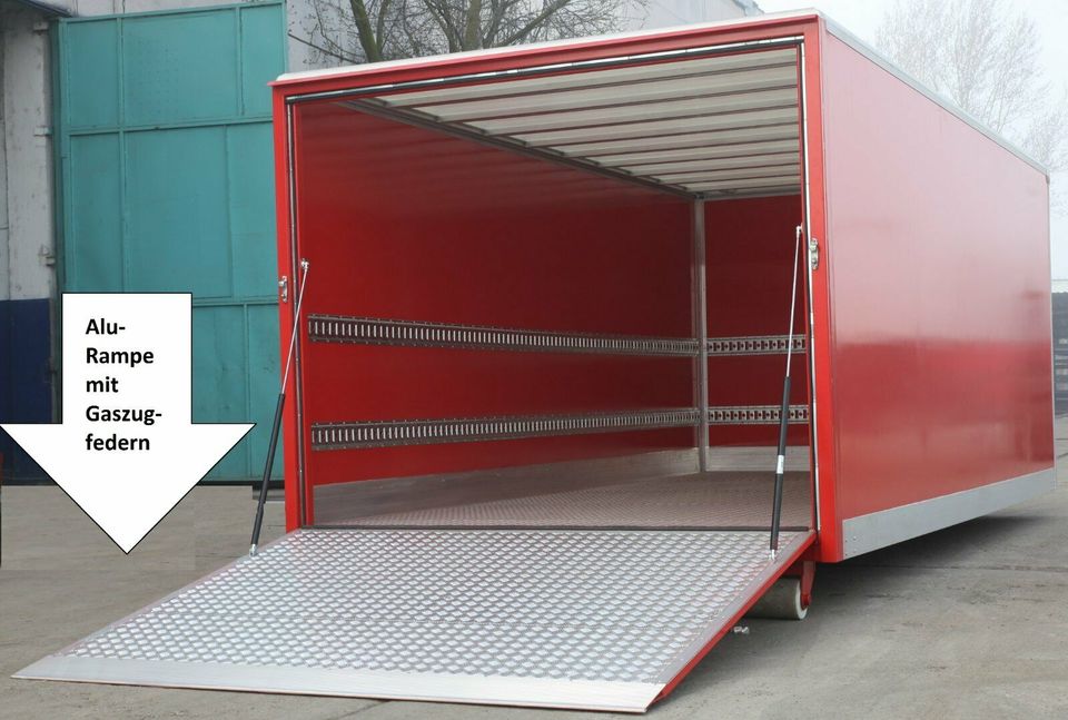 Abrollcontainer mit Planenaufbau in Halberstadt