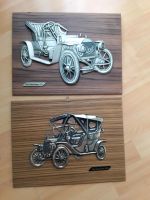 2 x 3D Metall Farbe Bilder Opel 1909 und Ford-Tin 1910 Oldtimer Düsseldorf - Eller Vorschau