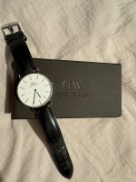 Daniel Wellington Unisex Armbanduhr Silber, echtes Leder Nordrhein-Westfalen - Hilden Vorschau