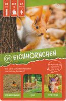 Rewe Sammelkarte Wilde Helden Karte 04 Eichhörnchen Baden-Württemberg - Eppelheim Vorschau