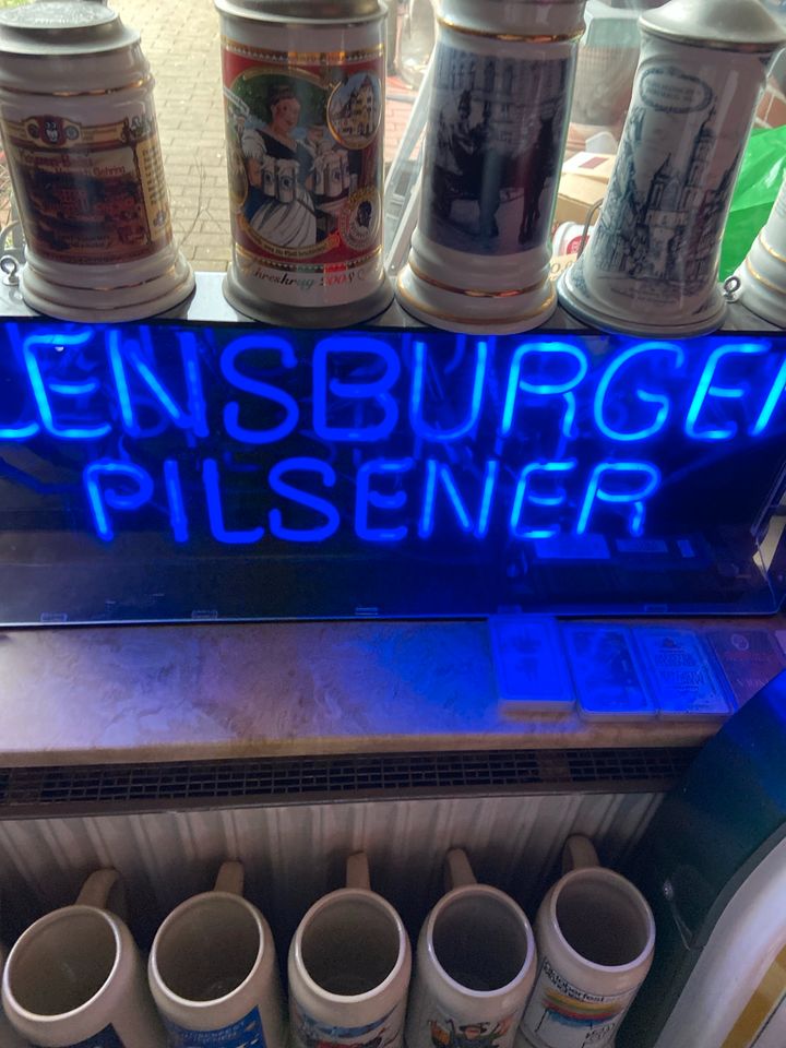 Flensburger Pilsener Neon Lampe in Rendsburg