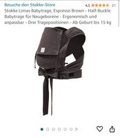 Stokke Limas Babytrage WIE NEU!! Nordrhein-Westfalen - Oberhausen Vorschau