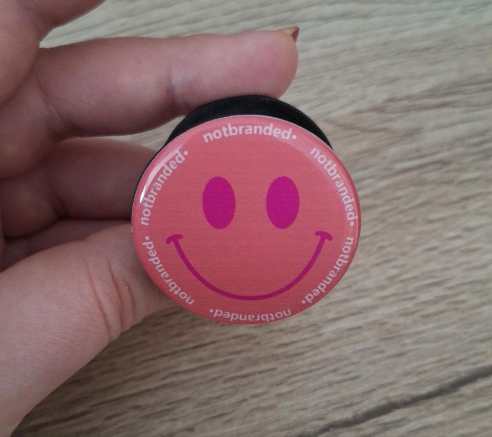 Popsocket smiley pink LE neu in Herne