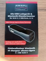 Kfz-USB-Ladegerät mit Standortmarker, Bluetooth, 12/24V, 2x USB Thüringen - Veilsdorf Vorschau