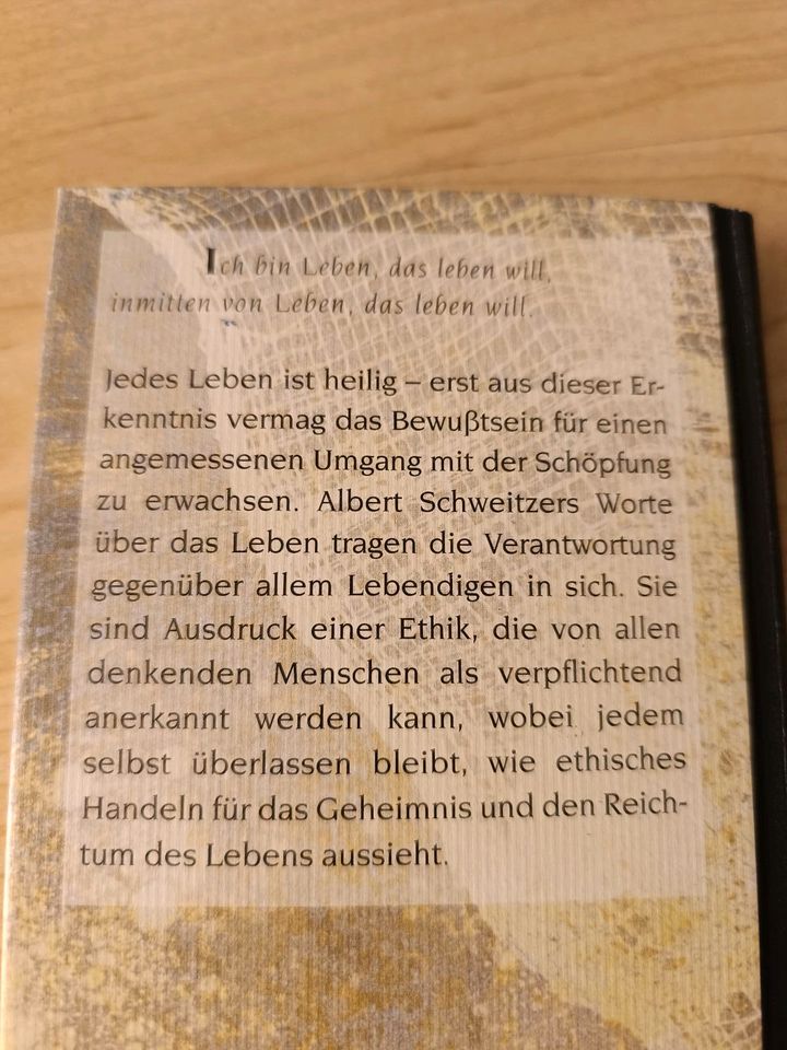 Albert Schweitzer Worte über das Leben in Rottenburg am Neckar