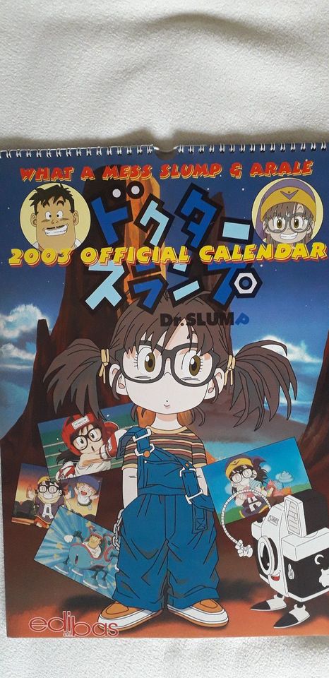 Dr. Slump- 2003 Official Calendar-Edibas- Italien- selten-Sammler in Bedburg-Hau