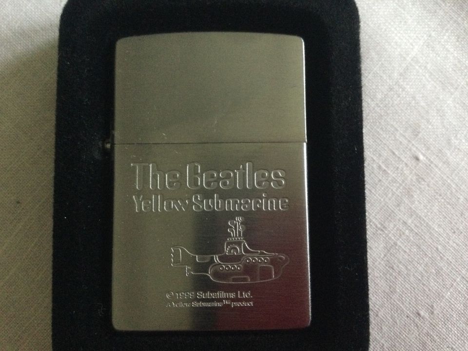 ZIPPO Feuerzeug,The Beatles‘ Yellow Submarine in Seevetal