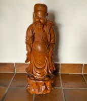 große Holzfigur Asien , 60cm, Mönch Buddha China Nordrhein-Westfalen - Neuss Vorschau