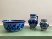 Geschirr Salzglasur-Keramik blau/grau Berlin - Lichterfelde Vorschau