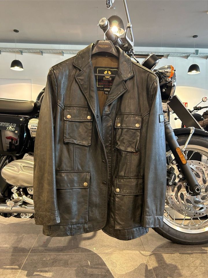 Belstaff Gold Lederjacke Gr. XXL, fällt klein aus! Also L/XL in Saarbrücken