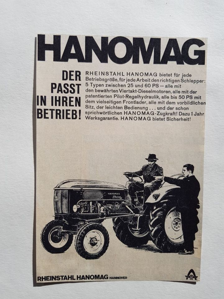 HANOMAG Schlepper Traktor Union Hanomag Bautz in Leonberg