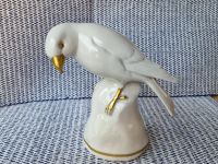 Metzler & Ortloff  Porzellanvogel Nr. 4343 /4 weiß mit gold Wandsbek - Hamburg Volksdorf Vorschau