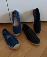 Espandrilles, Sandrinnen, Ballerina, Leder und Jeans, Gr. 39 Berlin - Wilmersdorf Vorschau