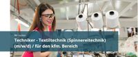 Techniker - Textiltechnik (Spinnereitechnik) (m/w/d) Rheinland-Pfalz - Kaiserslautern Vorschau