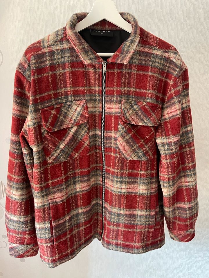 Pegador Flannel Jacke Rot Größe XS in Klotten