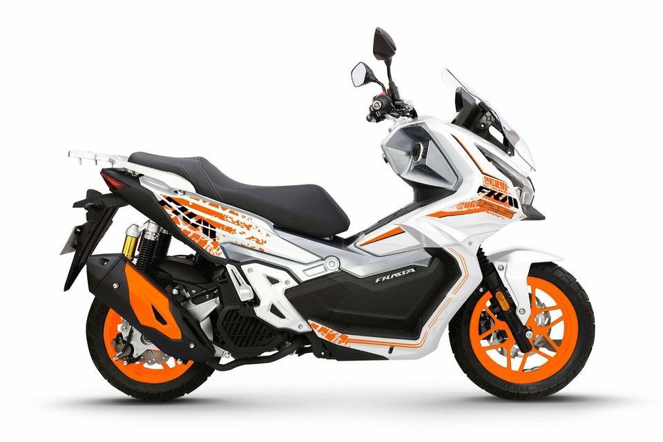 Neuer 15 PS 125er Roller FK12-TA 125 Schwarz/Orange 125ccm ABS in  Baden-Württemberg - Obersulm | Motorrad gebraucht kaufen | eBay  Kleinanzeigen ist jetzt Kleinanzeigen