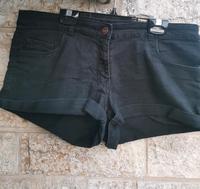 Kurze schwarze H&M Jeansshort Bayern - Goldbach Vorschau