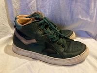 Grüne Leder Sneakers Hightops Bisgaard Gr. 33 Westerwaldkreis - Großholbach Vorschau