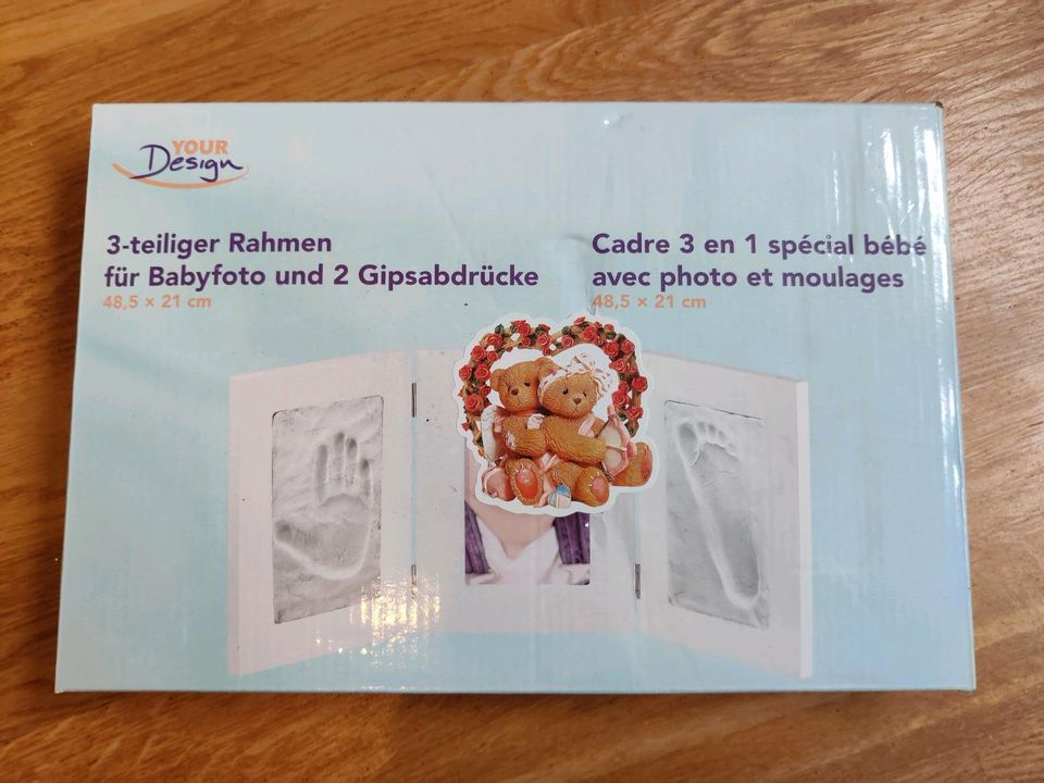 Gipsabdruckset, Gipsabdruck, Babyfoto in Lörrach
